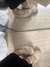 鉑吶苓淺口復(fù)古單鞋女秋季新款法式芭蕾溫柔仙女絨面瑪麗珍鞋平底豆豆鞋 絨面平底單鞋【米色】 38 曬單實拍圖