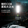 Warsun603手電筒強光充電超亮小手電家用戶外便攜多功能遠射電筒鐳射 曬單實拍圖