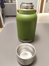 蘇泊爾（SUPOR）保溫杯大容量男女士316L不銹鋼戶(hù)外水杯壺高顏值便攜泡茶杯子禮物 青草綠-1000ml 曬單實(shí)拍圖