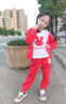 G.duck童裝女童套裝春秋裝網(wǎng)紅韓版兒童運動(dòng)套裝中大童外套T恤褲子秋季 兔子耳朵粉色三件套ameisog 110 建議4-5歲【95-105cm】 曬單實(shí)拍圖