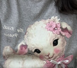 森馬（Semir）代露娃|短袖t恤女中長款印花上衣25夏寬松純棉套頭衫109325100032 曬單實拍圖