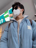 格斯嵐帝雙面穿羊羔絨外套男士冬季2025新款燈芯絨棉衣加厚棉服棉襖子 卡其色 XL 曬單實(shí)拍圖
