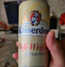 凱撒（Kaiserdom）德國進(jìn)口凱斯特姆凱撒（Kaiserdom）小麥白啤酒精釀黑啤 500mL 24罐 【凱撒白啤酒】 曬單實(shí)拍圖