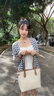 CinvaiKrose托特包女包2025新款大容量通勤單肩包包生日七夕情人節(jié)禮物送女友 菱格米白【送女友老婆走心實用】 曬單實拍圖