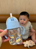 愛(ài)得利（evorie）兒童吸管水杯 幼兒園寶寶喝水杯防漏防摔吸管杯帶手柄水壺200ml 曬單實(shí)拍圖