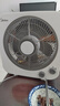 美的（Midea） 電風(fēng)扇 家用臺式小風(fēng)扇空氣循環(huán)扇轉頁(yè)扇辦公室桌面鴻運扇五葉輕音柔風(fēng)臥室宿舍節能省電臺扇 KYT30-21MA【12寸加大款】 桌面轉頁(yè)扇 曬單實(shí)拍圖