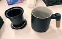 京東京造茶杯便攜式黑陶茶泡茶壺茶杯功夫茶具辦公杯隨身茶壺容量400ml 曬單實拍圖