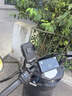 BZBC 電動(dòng)車(chē)手機(jī)支架自行車(chē)踏板摩托車(chē)外賣(mài)騎手防震導(dǎo)航后視鏡騎行手機(jī)支架 曬單實(shí)拍圖