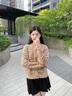 謎秀甜美網(wǎng)織鏤空針織開衫2025春季新款罩衫彩虹紐扣外套春裝上衣女 彩虹糖 M 曬單實(shí)拍圖