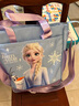迪士尼（Disney）小學(xué)生學(xué)習袋女學(xué)生復習袋大容量包包補習袋冰雪奇緣 曬單實(shí)拍圖
