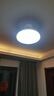 美的（Midea）風(fēng)扇燈餐廳吊扇燈led臥室燈隱形扇葉遙控三防燈具熟睡風(fēng)包安裝 曬單實拍圖