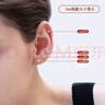 Warme Farben 日常百搭足銀耳釘女耳棒養耳洞耳棍耳針耳骨耳飾耳環(huán)情人節禮物 養耳三件套 曬單實(shí)拍圖