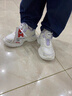 ABC KIDS兒童運(yùn)動(dòng)鞋春秋網(wǎng)面透氣時(shí)尚休閑紐扣男女童跑步鞋3150PY白紫30 曬單實(shí)拍圖