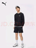 彪馬（PUMA）寬松純色運動(dòng)衛衣套頭衫男子新款oversize長(cháng)袖上衣690249 黑色-01 L (180/100A) 曬單實(shí)拍圖