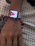 Apple/蘋果 Watch SE 智能手表GPS+蜂窩款40毫米星光色鋁金屬表殼星光色運動型表帶S/M MXHR3CH/B 曬單實拍圖