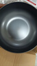 京嚴正宗章丘大肚鐵鍋老式家用炒菜鍋手工鍛打無(wú)涂層炒鍋不粘鍋 【三次開(kāi)鍋發(fā)貨】適用3-8人 28cm 久用無(wú)沙眼|送木蓋+鍋鏟+百潔布 曬單實(shí)拍圖