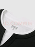 森馬（Semir）長(cháng)袖T恤男拼色假兩件t恤華夫格肌理上衣25秋寬松百搭109725101106 曬單實(shí)拍圖