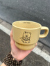 可愛(ài)卡通小狗疊疊杯宿舍辦公室家用喝水杯學(xué)生咖啡牛奶早餐馬克杯 咖色小狗疊疊杯 1個(gè) 280ml 狗狗咖啡疊疊杯 曬單實(shí)拍圖