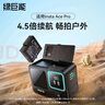 綠巨能（llano）適用影石360acepro2電池 Insta360acepro運動(dòng)相機電池快充盒 可儲電收納雙充數顯相機電池充電器 曬單實(shí)拍圖