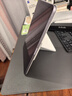 PITAKA可適用蘋(píng)果iPadPro保護套2022-18款iPadAir7/6/5雙面夾磁吸輕薄全包防彎防摔殼皮套支架11英寸白色 曬單實(shí)拍圖
