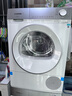 西門子（SIEMENS）小晶鉆奢護(hù)大師 10+10kg洗烘套裝 蒸汽除皺洗衣機(jī)+變頻熱泵烘干機(jī) WG54H2V00W+WQ53H2001W 小幸熨 曬單實(shí)拍圖