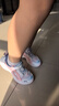 李寧童鞋兒童運動鞋女大童大極光旋轉扣版減震回彈休閑鞋38YKCV202-2 曬單實拍圖