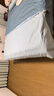 無印良品100%純棉四件套床上用品全棉加大床單被套220*240cm1.8/2.0米床 曬單實(shí)拍圖