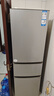 海爾冰箱三開(kāi)門(mén)家用冰箱小型一新等級(jí)能效出租房小冰箱以舊換新超薄電冰箱海爾智家出品Leader 218升三門(mén)冰箱節(jié)能省電 兩天約一度電 曬單實(shí)拍圖