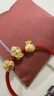 周生生黃金轉運珠 本命佛文殊菩薩(生肖兔佩戴)足金不含手鏈93629C定價(jià) 曬單實(shí)拍圖