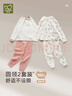 拉比 拉比兒童四季圓領(lǐng)服套裝純棉長(cháng)袖男女童2025秋冬季新款家居2套裝 數星星圓領(lǐng)服套裝-玫瑰紅 2套裝 110 cm 曬單實(shí)拍圖