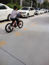 喜德盛青少年軟尾車(chē)2025款鎂馳20英寸輪徑 7速 熾燼橙 20英寸 曬單實(shí)拍圖