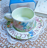 熹物咖啡杯碟【花漾時(shí)光】陶瓷杯子禮盒套裝喬遷生日送七夕情人節(jié)禮物 【四個裝】咖啡杯禮盒套裝一 曬單實(shí)拍圖