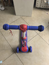 瑞旗奧特曼兒童滑板車(chē)3-6-12歲寶寶男女小孩靈活轉彎閃光音樂(lè )滑滑溜溜 奧特曼靈活款藍色+閃光輪 曬單實(shí)拍圖