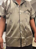 貓人（MiiOW）真絲睡男士夏季短袖薄款韓版男款家居服短褲加大碼絲綢兩件套 SC5男士鹿王傳說(shuō)雙短 XL (140-150斤) 曬單實(shí)拍圖
