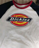Dickies童裝兒童長(cháng)袖T恤小童春秋純棉薄款上衣男童秋季插肩衣服女童秋裝 曬單實(shí)拍圖