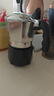 比樂(lè )蒂（Bialetti）【官方正品】摩卡壺 雙閥高壓手沖咖啡壺意式濃縮手動(dòng)咖啡機送禮 2杯份+4.0電陶爐(摩登黑) 100ml 曬單實(shí)拍圖