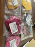 繁夏拉布布娃娃衣服3件套坐坐派馬卡龍labubu娃衣背帶褲套裝娃娃通用 曬單實(shí)拍圖
