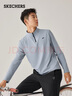 斯凱奇（Skechers）2025秋季男款長(cháng)袖T恤衛衣打底衫運動(dòng)服休閑彈力上衣P425M143 曬單實(shí)拍圖
