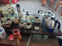 京東京造 茶具整套 套裝茶盤(pán)臺(tái)杯功夫泡煮【自動(dòng)上水】汝窯20頭 曬單實(shí)拍圖