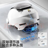 兩只小蜜蜂3C認(rèn)證電動(dòng)車頭盔摩托車四季通用半盔 防曬防霧雙鏡 0感天窗 男女通用電瓶車頭盔TK47 曬單實(shí)拍圖