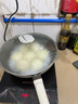 九陽（Joyoung）炒鍋炒菜不粘鍋平底鍋煎鍋有鈦鍋電磁爐燃氣通用0氟鈦瓷玉棠30cm 曬單實拍圖