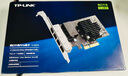 TP-LINK 四口千兆PCI-E網(wǎng)卡臺式機電腦內置有線(xiàn)網(wǎng)卡 主機箱獨立網(wǎng)卡服務(wù)器以太網(wǎng)絡(luò )千兆RJ45網(wǎng)口擴展NG324 曬單實(shí)拍圖