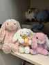 Jellycat害羞懷抱紅心邦尼兔毛絨玩偶兒童安撫送禮新婚生日禮物 害羞懷抱紅心邦尼兔 Medium 曬單實(shí)拍圖