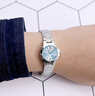 卡西歐（CASIO）碎碎冰手表 冰粉小表盤(pán)小巧淑女商務(wù)指針石英女士女表 送女友禮物 LTP-1177A-2ADF 曬單實(shí)拍圖