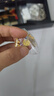 第一福黃金足金吊墜手工金十二12生肖本命年蛇年吊墜送女友七夕節日禮物 鼠-約1g（預售克重多退少補） 曬單實(shí)拍圖