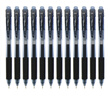 派通（Pentel）【熱門(mén)商品】BLN105按動(dòng)黑色中性筆高顏值0.5mm簽字筆商務(wù)學(xué)生速干水筆水性筆文具 黑桿黑芯12支裝 曬單實(shí)拍圖
