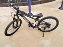 喜德盛（xds）兒童自行車(chē)小王子變速車(chē)7速青少年學(xué)生通勤運動(dòng)單車(chē) 黑銀 曬單實(shí)拍圖