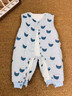嬰兒分體加厚夾棉外出衣服加絨棉服寶寶幼兒秋冬季洋氣背帶褲套裝 【加絨保暖】蘋(píng)果布丁 66 ：3-6個(gè)月 推薦體重：11-15斤 曬單實(shí)拍圖
