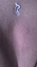 法貝莎品牌藏青色翻領(lǐng)v領(lǐng)長(zhǎng)袖衛(wèi)衣女2025秋季新款刺繡顯瘦直筒t恤上衣 藏青色 XL （建議120-130斤） 曬單實(shí)拍圖