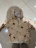 OAK FAMILY秋冬男女寶寶長(cháng)袖開(kāi)衫外套卡通兒童連帽拉鏈衛衣童裝 小面包 （不含頭飾） 100 cm 曬單實(shí)拍圖